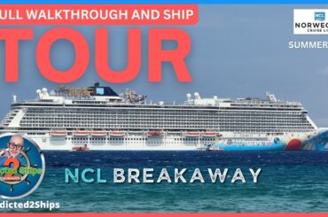 Norwegian Breakaway: Full Ship Tour and Walkthrough #NCL #NorwegianBreakaway