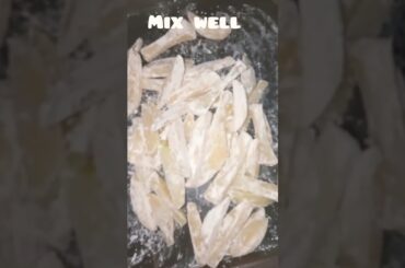 french fries recipe #easyrecipe #fastfood #yshorts