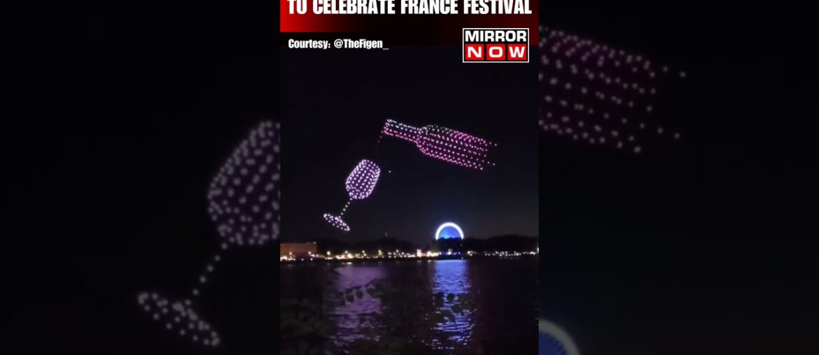 Watch | Mesmerizing Aerial Formations To Mark Wine Festival In France #shorts Watch | Mesmerizing Aerial Formations To Mark Wine Festival In France #shorts