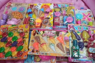 Looking for Ice Cream Donat French Donat Pizza Dining Toys Cook Kitchen Set Miniature Food Set toy