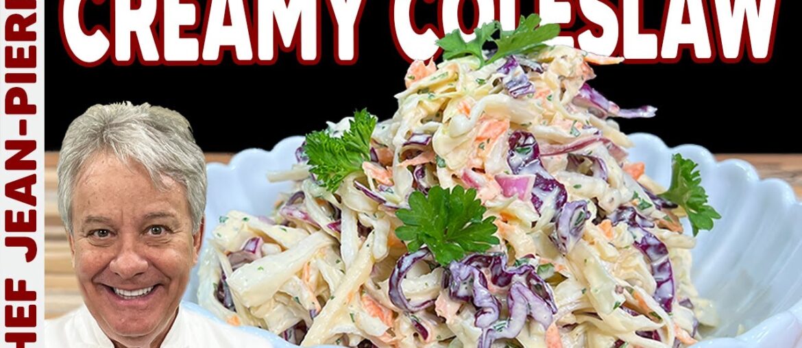 Perfect Creamy Coleslaw for 4th of July! | Chef Jean-Pierre