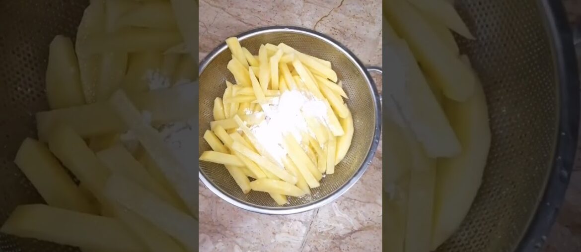 #shorts how to make potato fries recipe potato fries recipe