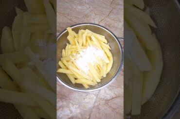 #shorts how to make potato fries recipe potato fries recipe