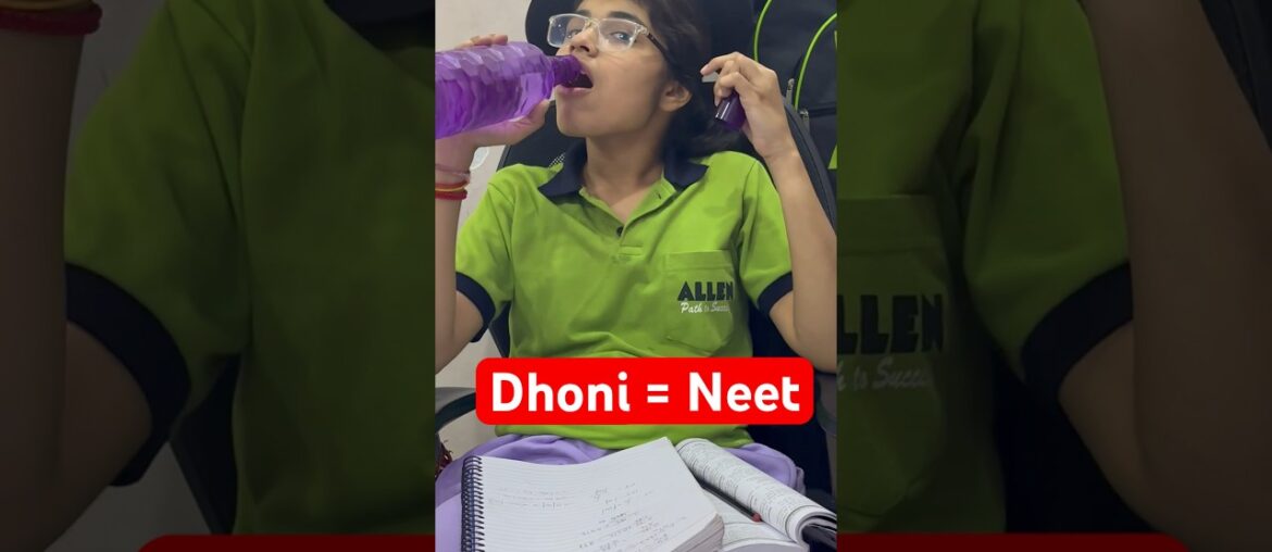Dhoni = Neet motivation video || neet kota Coching classes || kota Allen student #allenkota #neet