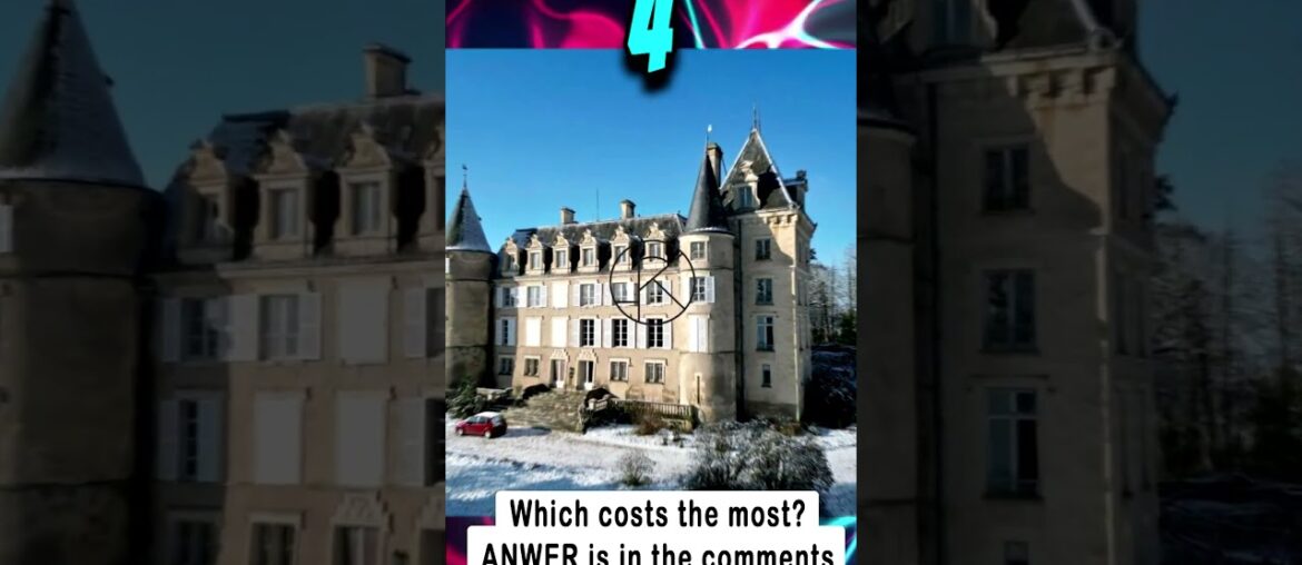 Which French Chateau do you think is the MOST Expensive?