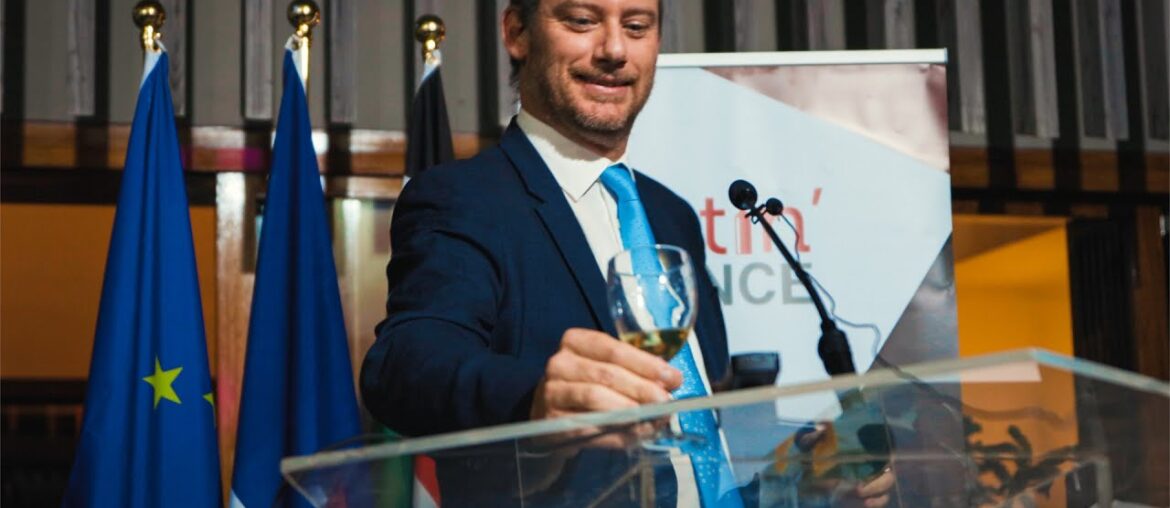 Enjoying French Wines With New Ambassador to Kenya Arnaud Suquet Enjoying French Wines With New Ambassador to Kenya Arnaud Suquet