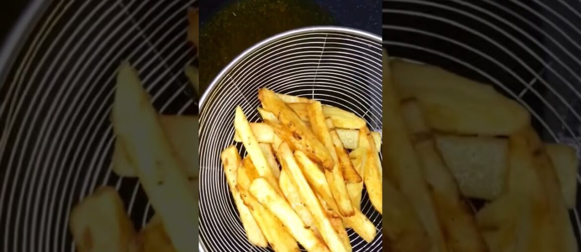 Crispy French Fries #shorts #short #youtubeshorts