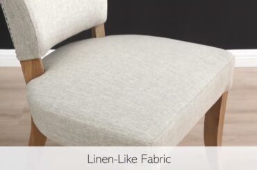 Austin Fabric Dining or Side Chair in Rice