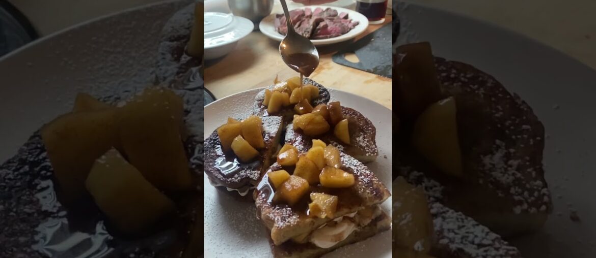 Slow Mo Food French Toast #slowmotion #food #breakfastrecipes