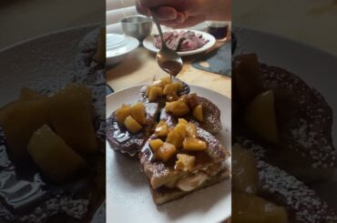 Slow Mo Food French Toast #slowmotion #food #breakfastrecipes