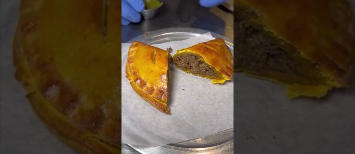 Authentic Jamaican Beef Patties in the downtown Las Vegas Arts District from Jammyland food rum bar