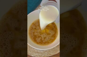 Lotus Biscoff French Toast Recipe @flavours7532  #dessert #lotusbiscoff #shorts