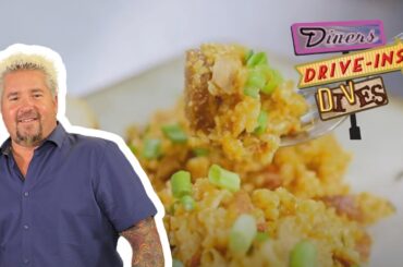 Guy Fieri Eats New Orleans-style Jambalaya in San Diego | Diners, Drive-Ins and Dives | Food Network