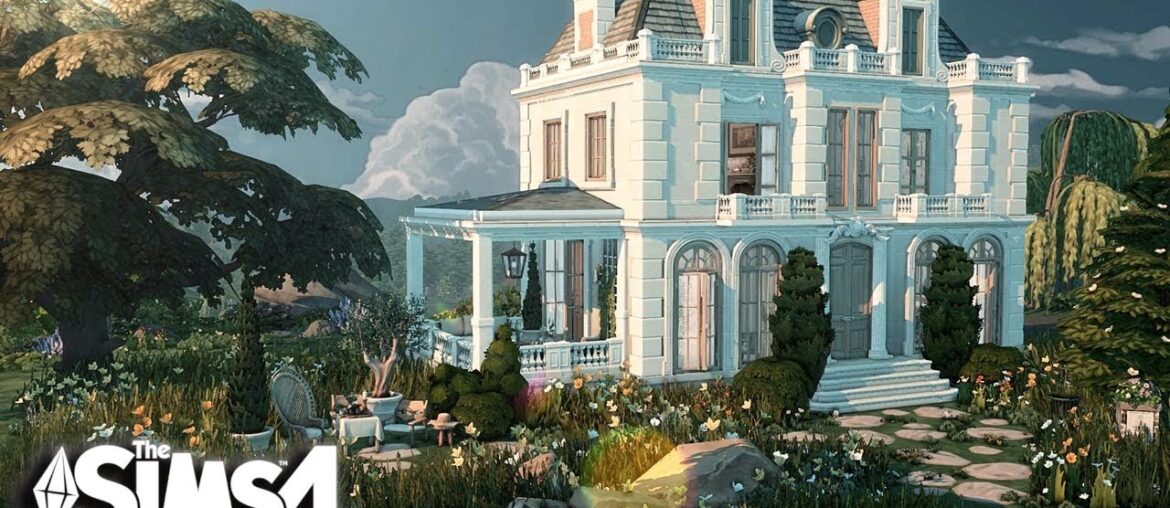 Romantic French house || The Sims 4 Build