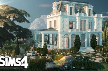 Romantic French house || The Sims 4 Build