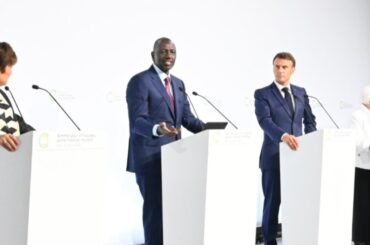 THIS MAN!! PRESIDENT RUTO SHINES AT A JOINT PRESS BRIEFING IN PARIS, FRANCE!!