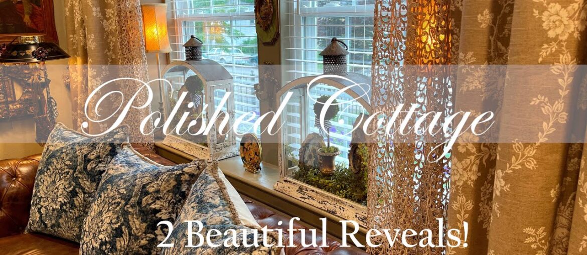 ~ FRENCH COUNTRY'S RICHNESS ~ DESIGNER DRAPES & VINTAGE INSPIRED DECOR ~ RESTORED ARCHWAY ~ FRENCH COUNTRY'S RICHNESS ~ DESIGNER DRAPES & VINTAGE INSPIRED DECOR ~ RESTORED ARCHWAY