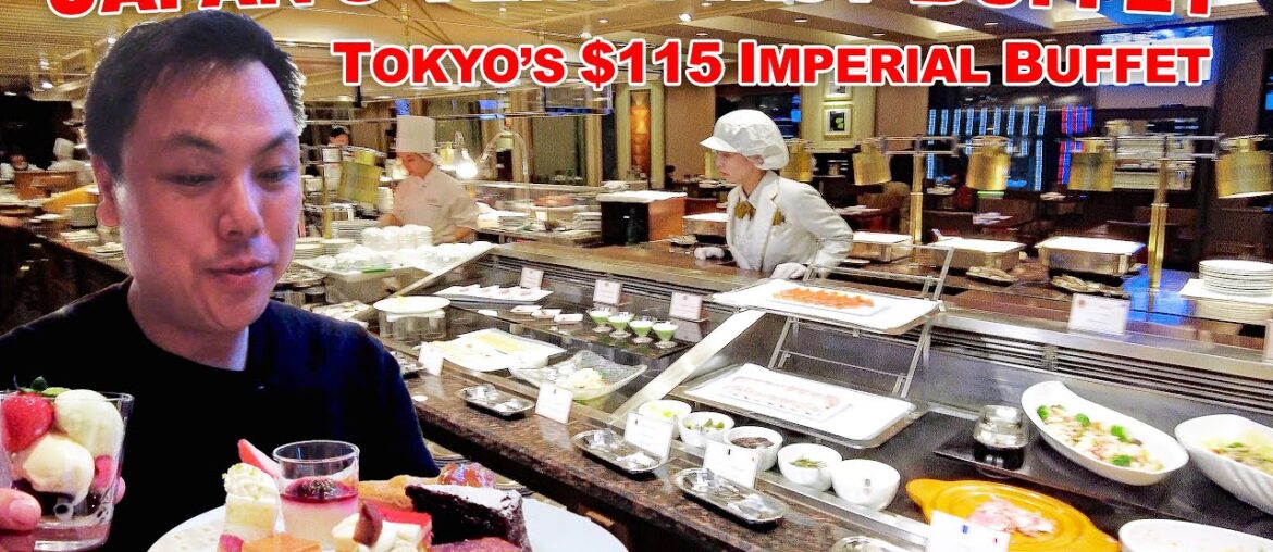 Visiting Japan's Very First Buffet in Tokyo! - The $115 Imperial Buffet