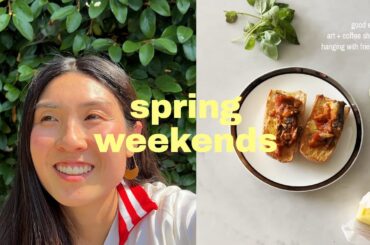 vlog: a few spring weekends. baguettes, brewery, wine bar | 30s diaries