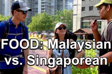 French said Malaysian food is BETTER than Singaporean? -4K