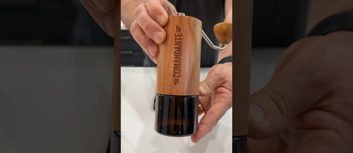 Is there anything the iconic Comandante C40 Hand Grinder MK4 (American Cherry) can’t handle?