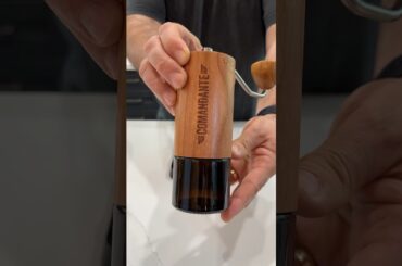 Is there anything the iconic Comandante C40 Hand Grinder MK4 (American Cherry) can’t handle?