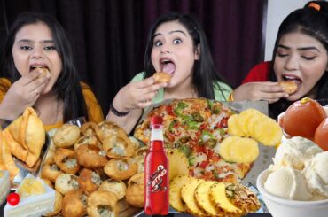 WEIRD Food Vs TASTY Food Challenge | Golgappa, Samosa, Pizza, Pastry, Gulab Jamun, Ice Cream etc..
