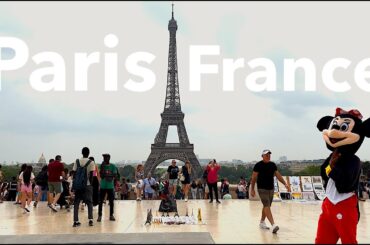 PARIS FRANCE - HDR WALKING IN PARIS - SUMMER IN PARIS 2023 - 4K HDR 60 fps