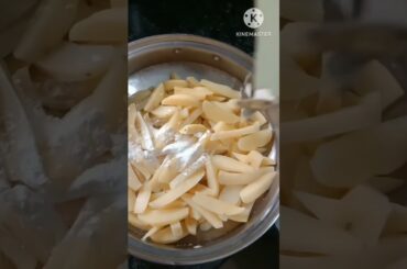 homemade french fries  #poojanandinisflavours #shorts