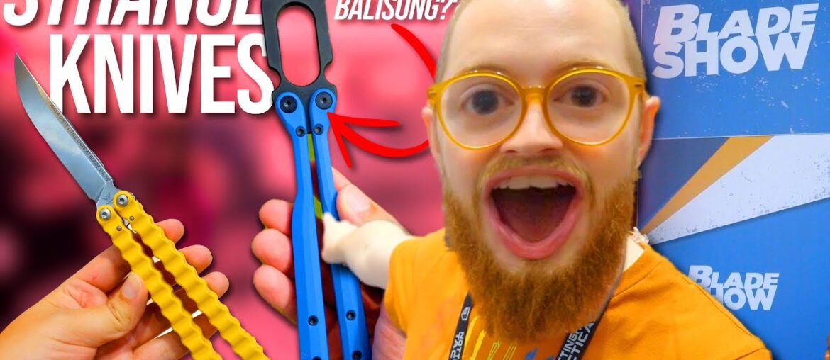 French Fry Knives and UFOs?? – Flytanium's Unexpected Balisongs at Blade Show 2023 French Fry Knives and UFOs?? - Flytanium's Unexpected Balisongs at Blade Show 2023