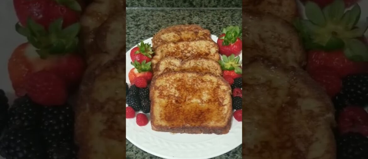 FRENCH TOAST ( Tostado ala francesa.