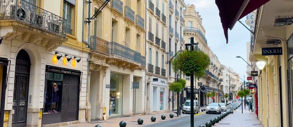 France, Cannes, Rue d’Antibes Virtual Walking Tour