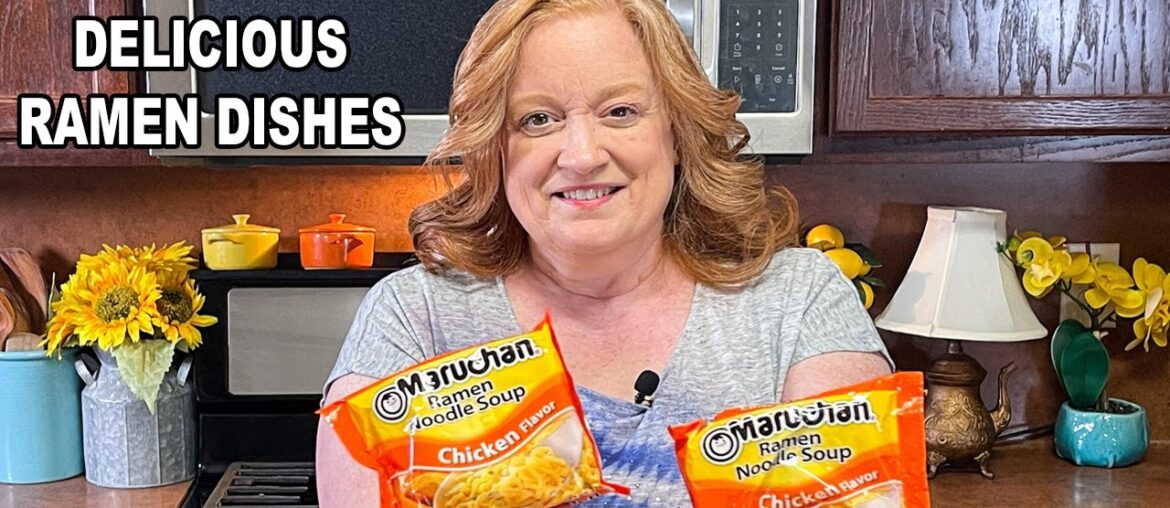 4 Fast & Delicious RAMEN NOODLE DISHES 4 Fast & Delicious RAMEN NOODLE DISHES