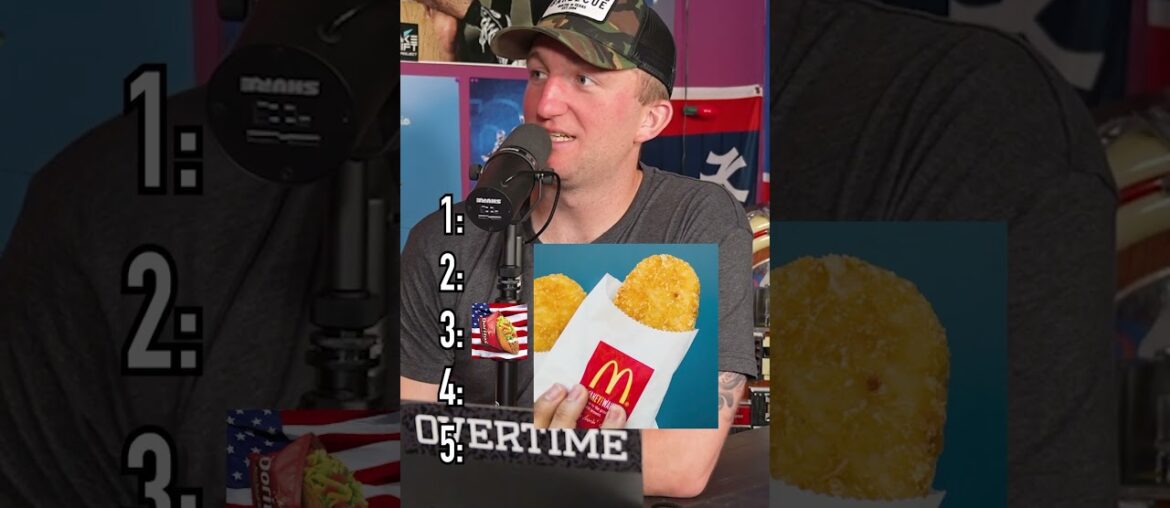 Blindly Ranking Fast Food Items! Do You Agree? #shorts #fastfood #ranking #foodtok #chickfila