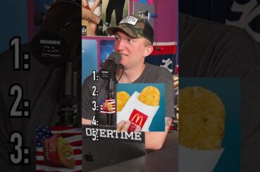 Blindly Ranking Fast Food Items! Do You Agree? #shorts #fastfood #ranking #foodtok #chickfila