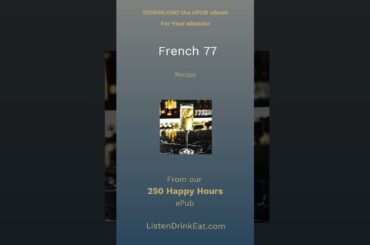 French 77 - 250 Happy Hours