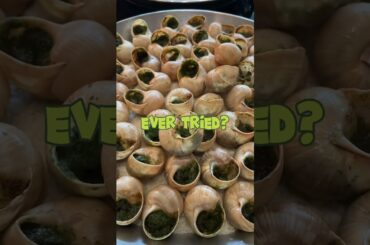 Yummy snail? #shorts #france #foodie