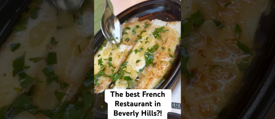 Best French restaurant in LA! Espelette in Beverly Hills is perfection! #beverlyhills #frenchfood