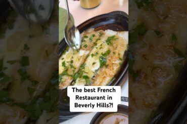 Best French restaurant in LA! Espelette in Beverly Hills is perfection! #beverlyhills #frenchfood