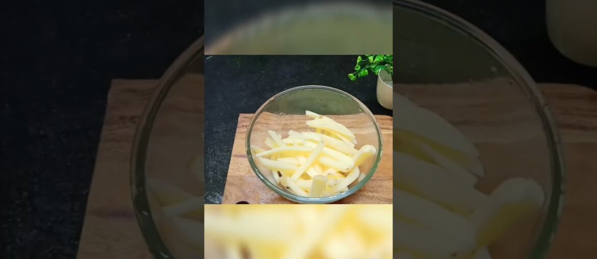 2 minute french fries#potato recipes#evening snack#shorts#shortsfeed