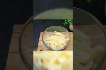 2 minute french fries#potato recipes#evening snack#shorts#shortsfeed