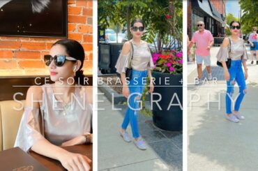 Shenelgraphy Tour to Ce Soir Brasserie + Bar  French Restaurant in Oakville  Canada