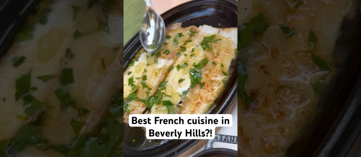 The best French Restaurant in Beverly Hills! Espelette at @waldorfastoria #frenchfood#beverlyhills