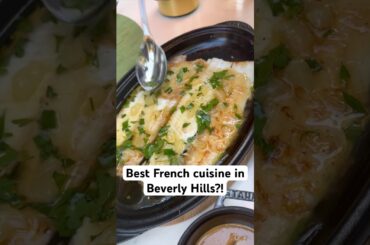 The best French Restaurant in Beverly Hills! Espelette at @waldorfastoria #frenchfood#beverlyhills