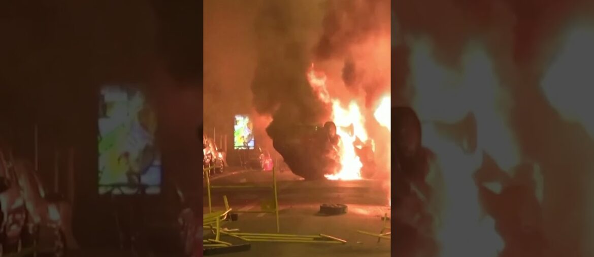 France | Protest Intensify In Paris Over The Death Of A Teenager | France Protest | #shorts