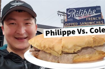 Who Makes LA's BEST French Dip? Philippe The Original vs Cole's