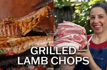 Carla's Herbaceous Grilled Lamb Chops