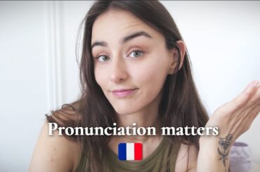 Why you should study French pronunciation NOW