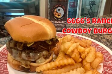 6666's Ranch Beef Ground Prime Rib Cowboy Burger Yellowstone TV