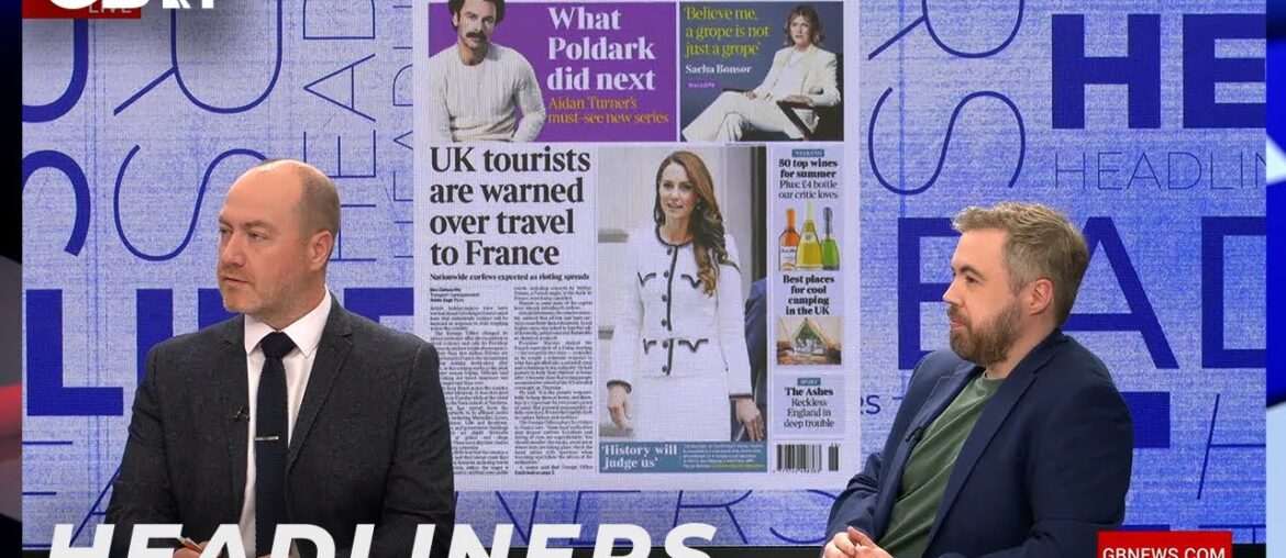 UK tourists are warned over travel to France | Headliners